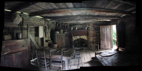 Interior of Pioneer Log Cabin - Bing Images | COUNTRY ROOMS AND ... Old Log Cabin Interior, One Room Cabin Interior, Old Cabin Interior, Log Cabin Homes Interior, Cabin Interiors Rustic, One Room Cabins, Cabin Homes Interior, One Room Cabin, Small Cabin Interiors