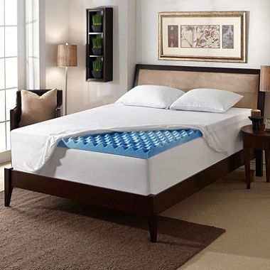 Serta 3" Gel Memory Foam Airflow Topper (Assorted Sizes) - Sam's Club Construction Bedroom, Bed Frame Sets, Queen Memory Foam Mattress, Cooling Mattress Pad, Wood Bunk Beds, Gel Beads, Memory Foam Mattress Topper, Foam Mattress Topper, Gel Memory Foam Mattress