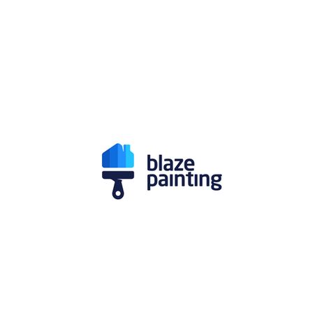 Design a logo for a house painting company Logo design contest #AD design, #sponsored, #logo, #winning, #beckyV, #picked Painting Logos Business, House Painting Logo Design, Painter Logo Ideas, Painting Company Logo Ideas, House Painter Logo, Plastering Logo, Painting Logo Ideas, Painting Company Logo, Paint Logo Design