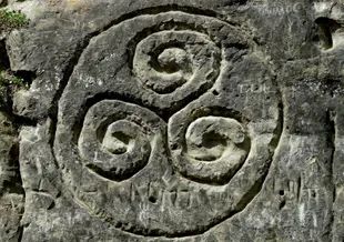 Triskelion Celtic Symbol Meaning on Whats-Your-Sign Alter Tools, Druid Symbols, Celtic People, Celtic Myth, Celtic Spiral, Ancient Celts, Celtic Goddess, Celtic Culture, Irish Culture