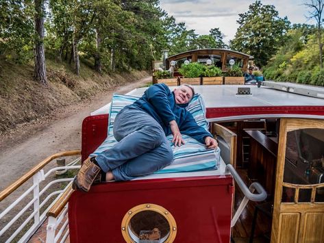 Barge holidays in France:Canal du Midi cruise: Travel Writer Review: Barge Living, Barges For Sale, Barge Boat, Canal Barge, Dutch Barge, Canal Boats, Canal Du Midi, House Boats, Canal Boat