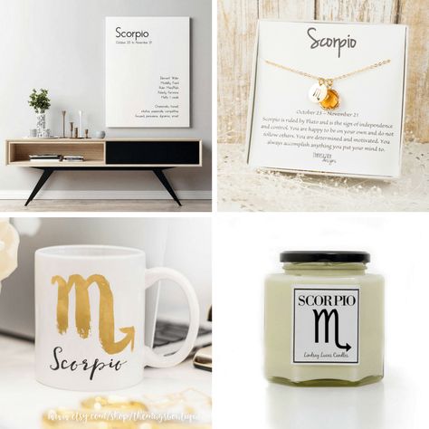 Handmade Gifts for The Scorpio In Your Life Scorpio Personality, The Scorpio, Original Art Prints, Subway Art, Typography Quotes, Boutique Design, Rose Design, Candle Wax, Motivate Yourself