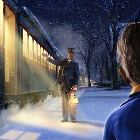 Polar Express Wallpaper Aesthetic, Polar Express Scenes, Polar Express Astethic, Polar Express Wallpaper Iphone, The Polar Express Aesthetic, Polar Express Wallpaper, Polar Express Aesthetic, Polar Express Art, Polar Express Movie Night