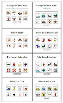 Wellcomm Activities, Story Circle, Asd Classroom, Visual Supports, Slp Activities, Communication Board, School Slp, Preschool Speech, Adapted Books