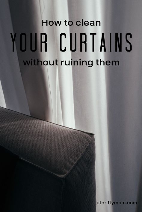 How to clean your curtains How To Clean Curtains, Clean Curtains, Free Printable Cleaning, How To Peel Peaches, Sheet Curtains, Mom Recipes, Fun Magnets, Quick And Easy Crafts, Cleaning Curtains