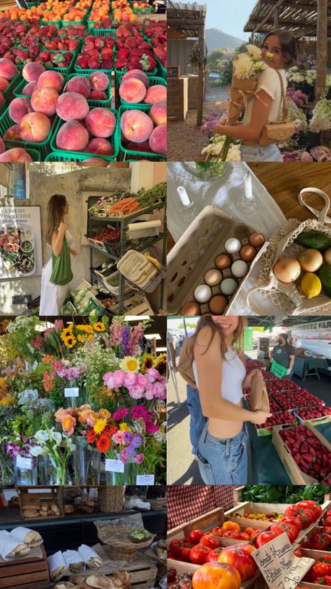 Farmers market, tomato, summer, spring, fall, autumn, harvest Farmers Market Aesthetic, Market Aesthetic, Healthy Girl, Autumn Harvest, Bridal Shower Party, Autumn Day, Picture Poses, Fall Autumn, Farmers Market