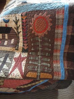 Jan Patek, Wings Of Freedom, Quilt Club, Sunflower Quilts, Primitive Quilts, Border Fabric, Flannel Quilts, Veteran's Day, Applique Quilt Patterns