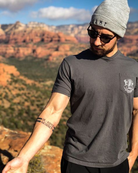 Roman Numeral Birthday Tattoo Men, 1995 Roman Numerals Tattoo, I Am The Way The Truth And The Life Tattoo, Roman Numeral Arm Band Tattoo, Roman Number Tattoo Men, Men’s Arm Band Tattoos, Roman Numeral Band Tattoo, Kids Birthday Tattoo Ideas For Men, Greek Numbers Tattoo