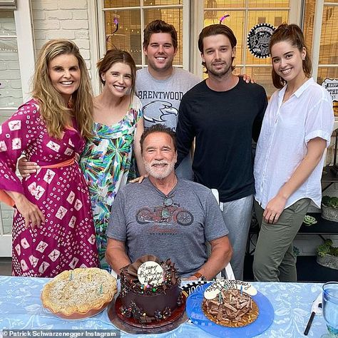 Arnold Schwarzenegger Family, Christopher Schwarzenegger, Birthday Pops, Patrick Schwarzenegger, Katherine Schwarzenegger, Maria Shriver, Four Kids, Wisdom Teeth