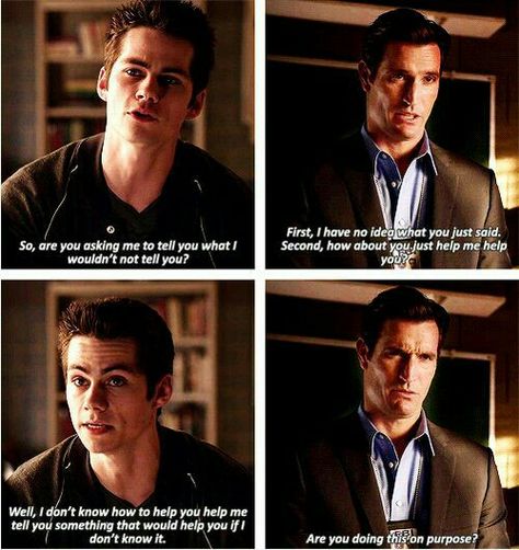 Dylan O'Brien as Stiles Stilinski  #TeenWolf #VOID Stiles #Nogitsune #Stiles Stilinski #mieczyslaw stilinski #SaveTeenWolf Wolf Funny, Charlie Carver, Teen Wolf Quotes, Teen Wolf Memes, Teen Wolf Funny, Teen Wolf Mtv, Wolf Stuff, Teen Wolf Dylan, Colton Haynes