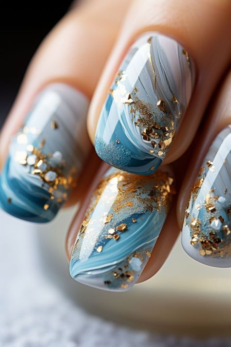 Warning: These nail art ideas may cause extreme jealousy and an overwhelming desire to promptly schedule your next appointment at the salon! So, if you’re not prepared to have the most enviable nails in town, it may be best to turn back now.  . Beach Themed Nails, Vacation Nails Beach, Nail Art Noel, Beach Nail Art, Beach Nail Designs, Blue Gel Nails, Green Nail Designs, Trendy Nail Art Designs, Blue Nail Designs