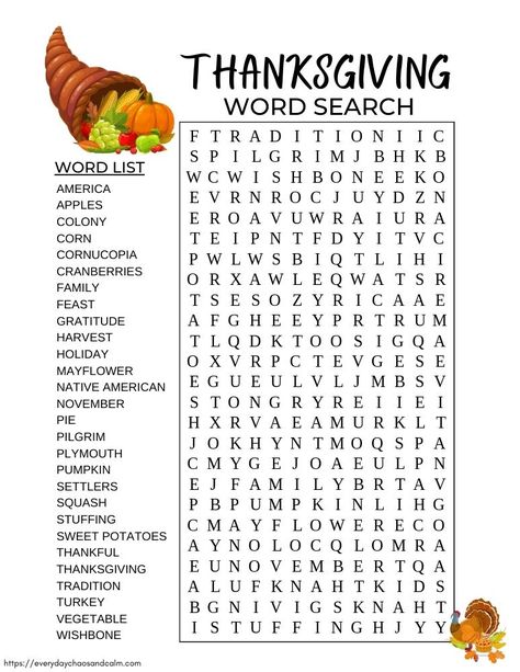 Free Printable Thanksgiving Word Searches November Words, Thanksgiving Assignments, Fall Word Search Free Printable, Friendship Word Search, Bible Word Search Free Printable, Thanksgiving Word Search Free Printable, November Word Search, Free Thanksgiving Word Search, Thanksgiving Printables Free