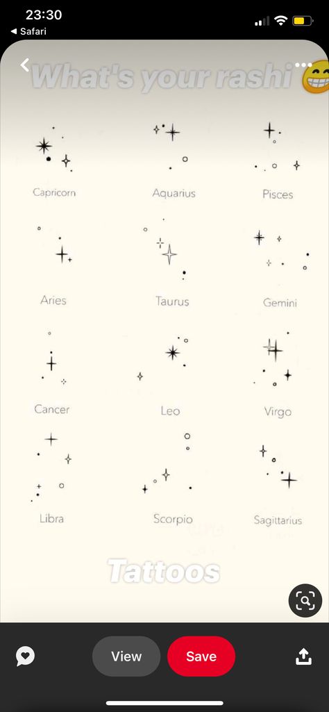 Simple Tattoos Zodiac Signs, Small Pisces Tattoos Constellation, Sagittarius Zodiac Sign Tattoo, Tiny Twilight Tattoo, Sagittarius And Scorpio Tattoo Combined, Fine Line Tattoo Aquarius, Pisces And Capricorn Tattoo, Capricorn And Scorpio Tattoo, Aries And Sagittarius Tattoo