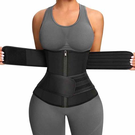 Workout Waist Trainer Belt, Waist Trainers That Work, Waste Trainer, Gym Content, Wishlist Board, Honey Eyes, Tummy Wrap, Body Trainer, Snatched Waist