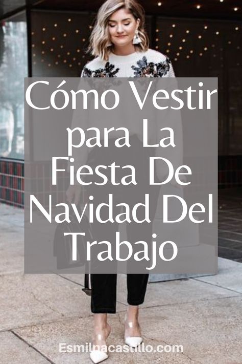 ¿Cómo vestir para la fiesta de navidad del trabajo? La navidad es una época muy especial y es un mes que está lleno de celebraciones que requieren de muy buenos outfits. No es tan difícil crear buenos looks si tienes un poco de creatividad e inspiración. Por ello, te enseñaremos algunos atuendos que puedes imitar para verte fabulosa en la fiesta de navidad de tu trabajo. Outfits Fiesta Casual, Outfits Cena Casual, Outfit Cena Navidad, Outfit Posadas, Outfit Para Cena Casual, Outfit Formal Invierno, Outfit Formal Invierno Mujer, Outfits Posada, Outfit Para Posada