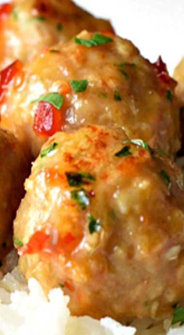 Thai Shrimp and Pork Meatballs Pork And Shrimp Meatballs, Shrimp Meatballs Recipe, Pasta Balls, Thai Minced Pork, Asian Pork Meatballs, Radish Cake, Meatballs Recipes, Asian Meatballs, Thai Shrimp