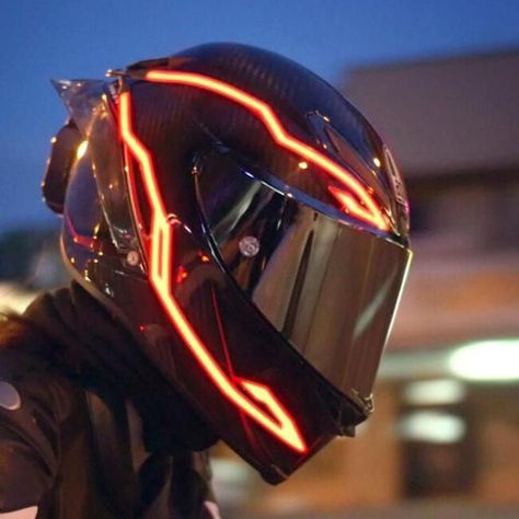 1.Motorcycle Helmet Signal Light Strip; 2.Material: PVC; 3.Weight: 0.08kg; 4.Size: 380*35mm(approx); 5.Application: Compatible with any helmet.6.Buyers may return the item(s) for a refund if they are Motorcycle Helmets Diy, Helmet Diy, Motorcycle Helmet Accessories, Motorcycle Helmet Design, Biker Helmets, Cool Motorcycle Helmets, Night Riding, Helmet Light, Motorbike Helmet