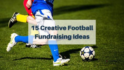 Football Fundraiser Ideas, Soccer Fundraising Ideas, Poster Ideas Football, Fundraiser Poster Ideas, Football Fundraising Ideas, Fundraising Ideas For Sports, Fundraiser Poster, Easy Fundraising Ideas, Easy Fundraising