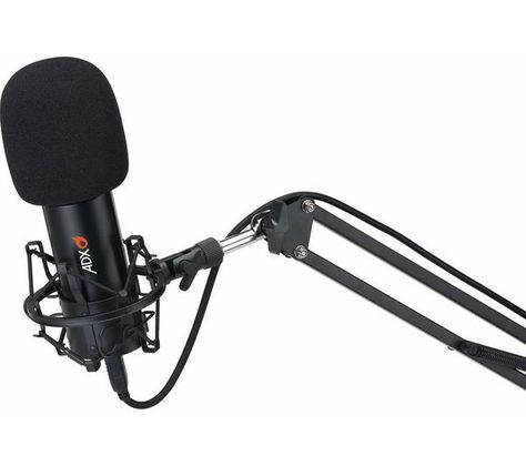 Clear sound Stream, record podcasts or just communicate with your teammates with the exclusive ADX ADXFC0220 Microphone & Boom Arm. Its large mic wit Mic Png, Thumbnail Backgrounds, Editing Assets, Streaming Equipment, Studio Mic, Apple Fitness, Free Green Screen, Boom Arm, Latest African Men Fashion