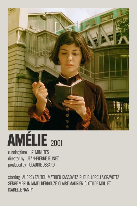 French Movies Aesthetic, Amélie Poulain Aesthetic, Amelie Film, The Fabulous Destiny Of Amélie Poulain, Best French Movies, Movie Posters Aesthetic, Movie Watchlist, Acting Monologues, French Series