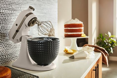 ICYMI, KitchenAid's New Studded Mixer Bowl Matches the 2021 Starbucks Bling Cups Mixer Aesthetic, Mixer Kitchenaid, Kitchenaid Artisan Mixer, Kitchen Countertop Appliances, Best Stand Mixer, Mixer Attachments, Kitchenaid Artisan, Countertop Appliances, Kitchenaid Mixer