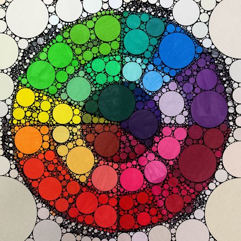 Color Theory Art Projects | Updated color wheels Color Circle Colour Wheel, Spectrum Wheel, Colour Wheels, Color Wheel Design, Color Wheel Art Projects, Color Wheel Projects, Color Wheel Art, Classe D'art, Color Theory Art