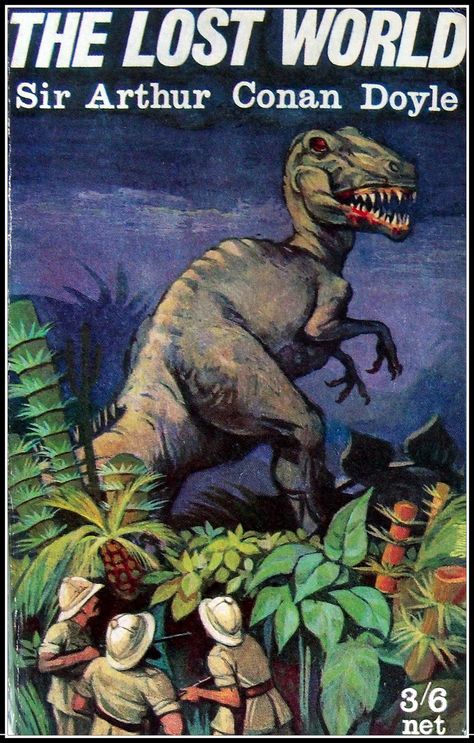 The Lost World by Sir Arthur Conan Doyle | This edition published in 1960 by John Murray ltd Michael Crichton, Lost World, Prehistoric World, Sir Arthur Conan Doyle, The Lost World, Arthur Conan, Science Fiction Books, Conan Doyle, Sci Fi Books