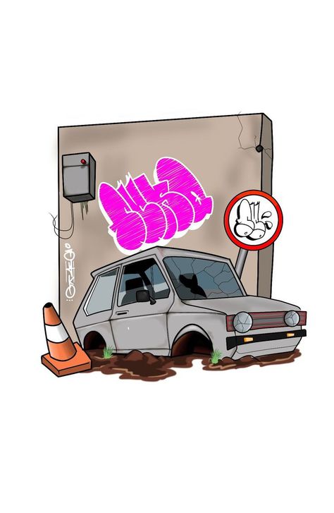 Graffiti Stickers Ideas, 90s Tattoos, Graffiti Cartoon, Graffiti Sketch, Nostalgic 90s, Sketch Digital, Desain Buklet, Graffiti Writing, Graffiti Doodles