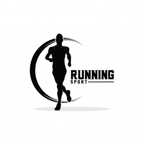 Running man logo design inspiration | Premium Vector #Freepik #vector #logo #sport #fitness #health Sport Logo Ideas, Logo Sport Design Ideas, Running Logo Design, Run Logo Design, Sporty Logo Design, Man Logo Design, Logo Design Sport, Logo For Sports, Walk Logo