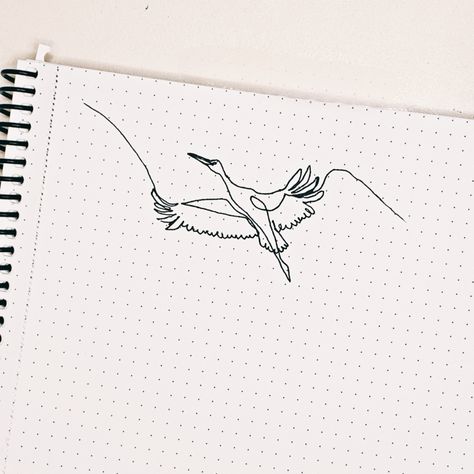 Let’s try to draw your fav bird with Stencil Journal 🥰 Stork Tattoo Minimalist, Stork Tattoo, Stork Art, Drawing Planner, Earth Tattoo, Baby Stork, Bird Drawings, Line Tattoos, Tattoo Inspo