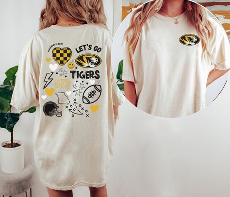 Mizzou Tigers Game Day Shirt Travel More Worry Less, Oversized T Shirt Dress, Moms Club, Game Day Shirts, Kindness Shirts, Ole Miss, Club Shirts, Comfort Colors Tee, Oversized T Shirt