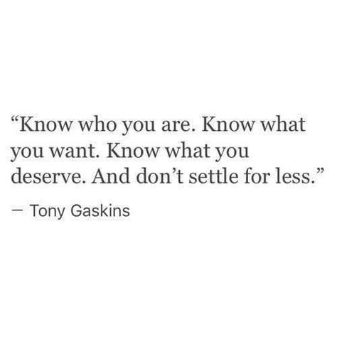 Twitter Settling Quotes, Tony Gaskins, Don't Settle For Less, Fina Ord, Vie Motivation, Best Love Quotes, Personal Quotes, A Quote, Note To Self