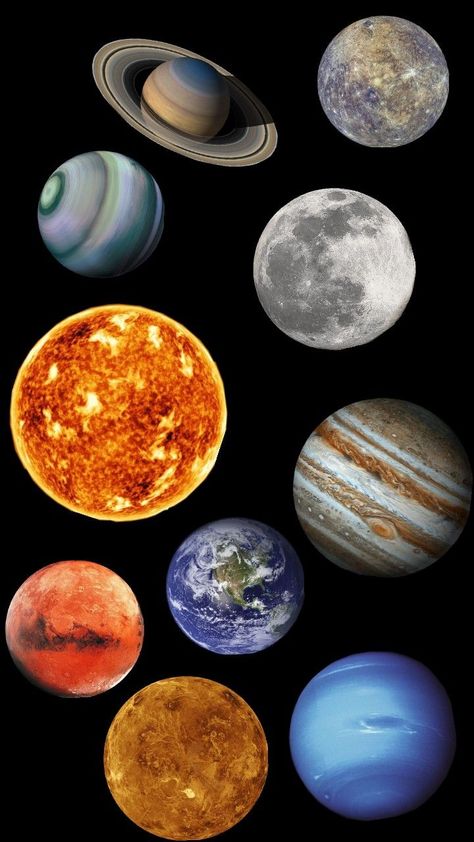 planets All Planets Solar System, Solar System Aesthetic, Planet Aesthetic, Space Notes, All The Planets, New Planet, Planet Colors, All Planets, Astronaut Wallpaper