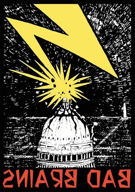 Bad Brains Band, Punk Music Poster, Punk Band Posters, Bad Brains Poster, Bad Brains Logo, Punk Bands Posters, Punk Rock Posters, Punk Rock Art, Punk Posters