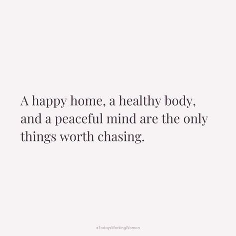 Balancing a happy home, a healthy body, and a peaceful mind is key to living an enriching life. Focus on these priorities for true fulfillment and happiness.  #motivation #mindset #confidence #successful #womenempowerment Doing Life Together Quotes, Living A Peaceful Life, Peaceful Home Quotes, Fit Body Quotes, Life Together Quotes, Daily Mindfulness, Body Quotes, Happiness Motivation, Happy Mind Happy Life