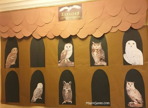 Owl Post Harry Potter, Harry Potter Classroom Decorations, Harry Potter Unit Study, Harry Potter Newspaper, Harry Potter Classroom Theme, Harry Potter Classes, Harry Potter Library, Harry Potter Letter, Harry Potter Day