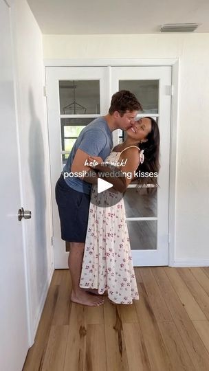 146K views · 7.3K reactions | practice before so you have a plan!! ❤️✨💍

🎥: @kryslinvogt 

 #trulyengaging #kiss #firstkiss #wedding #weddingplanning #weddingtips #couple #weddingseason #2024bride | Truly Engaging | The Lumineers · Cleopatra The Lumineers, Wedding Kiss, First Kiss, Wedding Tips, Dusty Blue, Wedding Season, Destination Wedding, Dream Wedding, Wedding Planning