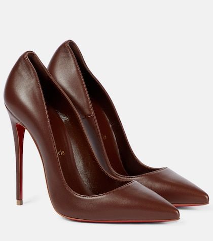 Christian Louboutin - So Kate 120 patent leather pumps | Mytheresa Christian Louboutin Shoes Pumps, Louboutin Online, Spring Sunglasses, Minimal Shoes, Louboutin So Kate, Brown Pumps, Dr Shoes, Christian Louboutin So Kate, So Kate