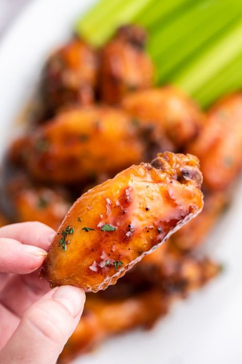 Honey Glazed Chicken Wings recipe from RecipeGirl.com #honey #glazed #chicken #wings #chickenwings #recipe #RecipeGirl Honey Glazed Chicken Wings, Best Chicken Wing Recipe, Glazed Chicken Wings, Honey Glazed Chicken, Grilled Wings, Chicken Wings Recipe, Honey And Soy Sauce, Game Day Appetizers, Honey Glazed