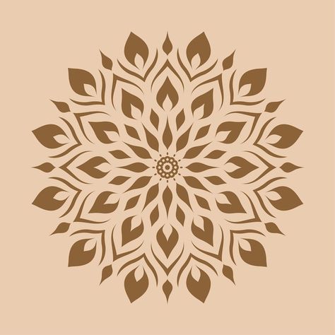 Mandala Vector Design Art Illustrations, Mandala Art In Photoshop, Yoga Pattern Design, Mandala Art Illustration, Mandala Logo Design Ideas, Vector Design Pattern, Indian Mandala Design, Diwali Pattern Design, Mandala Illustration Art