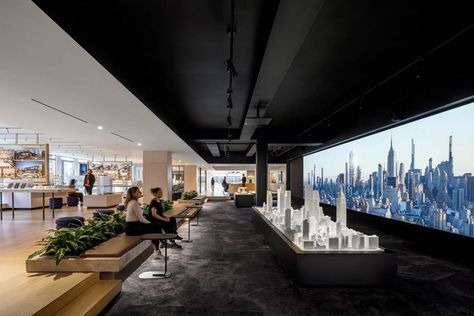 Winner for Showroom/Experience Center, Penn District Experience Center by Architecture + Information. Fine Dining Photography, Residential Lobby, Outdoor Gathering Space, Sales Center, Studios Architecture, Space Photography, New York Photography, Experience Center, House Photography