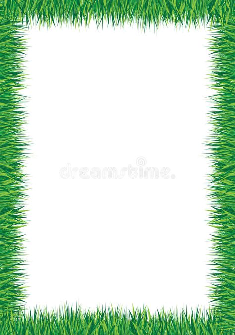 Grass Border, Printable Border, Farm Implements, Border Vector, Natural Farming, Border Templates, Nature Abstract, Page Borders Design, Simple Borders