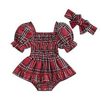 Summer Outfit Accessories, Baby Boy Winter Outfits, Plaid Romper, Onesie Dress, Infant Baby Girl, Christmas Romper, Girls Christmas Outfits, Bodysuit Dress