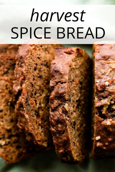 Harvest Bread, Quick Bread Recipe, Spice Bread, Cinnamon Pumpkin, Sally's Baking, Sugar Apples, Bread Recipes Sweet, Quick Bread Recipes, Bread Cake