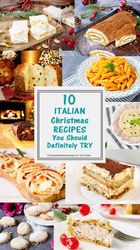 10 Italian Christmas Recipes You Should Definitely Try Italian Christmas Breakfast, Christmas Italian Dinner Ideas, Italian Christmas Dinner, Italian Christmas Recipes, Italian Christmas, Recipes Christmas, Italian Dinner, Christmas Breakfast, Christmas Recipes