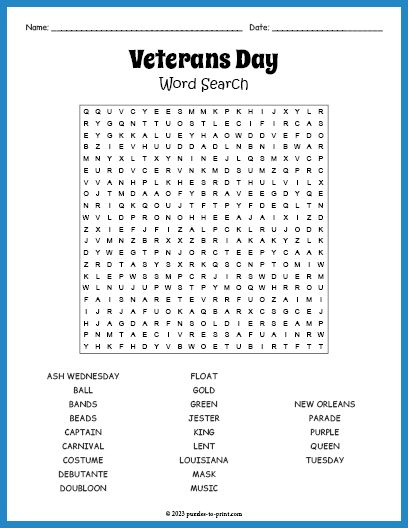 Free Printable Veterans Day Word Search Veterans Day Word Search, Free Veterans Day, Free Planner Pages, Puzzle Worksheet, Word Search Printables, Number Puzzles, Bible Coloring Pages, Music Words, Bible Coloring