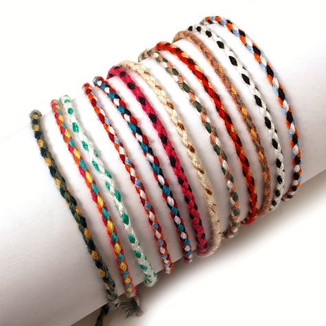 Faster shipping. Better service Braided Rope Bracelet, Beads Fashion, Rope Braid, Rope Jewelry, Beads Charm, Red String Bracelet, Rope Weave, Red Rope, Thread Bracelets