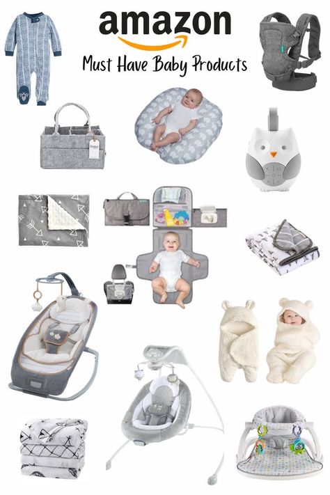 Amazon offers a user-friendly platform with a wide range of baby products to choose from. Their registry feature allows you to add items with ease, personalize your list, and share it with family and friends. Additionally, they often provide discounts and perks for registry users, making it a convenient and cost-effective option for new parents like you. Baby Amazon Must Haves, Amazon Baby Must Haves, Nursery Must Haves, Baby Boy Registry, Baby Items Must Have, Cribs Baby, Gift Ideas For Anyone, Baby Nursery Closet, Graco Baby