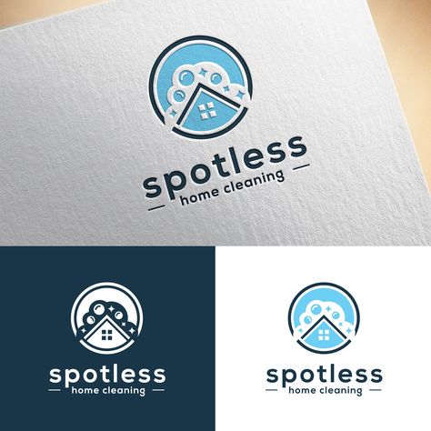 Cleaning Company Business Cards, Cleaning Company Logo Design, Clean Service Logo, Cleaning Logo Design Ideas, Sage Laundry, Cleaning Logo Business, Cleaning Business Logo, Cleaning Logo Design, Sewing Business Logo