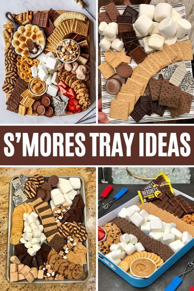 S’more Dessert Bar, S’more Platter, Smores Over Campfire, Smores Bday Party Ideas, Camping Party Menu Ideas, Dessert Charcuterie Board Smores, S’more Packaging, Make Your Own Smores Bar, Man Snacks Parties